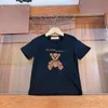 Designerskie ubrania dla dzieci dziewczynka dziewczyna t-shirt casual t koszule bawełniane piwa tshirty mody koszulki z krótkim rękawem Dzieci letnie ubranie b marka tshirt Cyd23122802