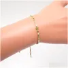 Schmuck böhmische gemischte Farbe Reis Perlen Armband handgewebte Freundschaft Seil verstellbare Armbänder für Drop Lieferung Baby, Kinder Maternit Dh7Y1