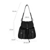 Evening Bags 2024 Nylon Middle Women's Ladies Shoulder Bag Large Capacity Handbags Cover Japan Style Tote Whole Sale