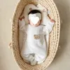 Langarm Baby Casual Overalls Jungen Mädchen Kleinkind Rompers Cotton Bebe Jumpsuit Kleidung Outfits Weicher Pyjama 231227