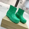 Designer Shoes Rain Boot Snow Boots Women Betty Boots Thick Bottom Non-Slip Booties TPU Rubber Beeled Transparent Boots Black Waterproof Australia Outdoor Shoes