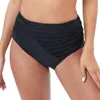 Damesshorts Dames hoog getailleerde bikinibroekjes Gesneden zwembroek Volledig bedekkend badpak Sportyoga Rok Zwembroek