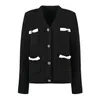 1218 XXL 2024 Milan Runway Coat Spring Brand SAme Style Coat Lapel Neck High Quality Long Sleeve Womens clothes YL