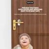 Universal Door Spake Lock Child Baby Safety Handle Rotation Proof Antitheft Deduktionslim 11cm Säkerhet 231227