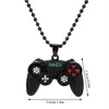 Kettingen Straat Hip Hop Sieraden Game Console Handvat Hanger Ketting Gouden Ketting Geometrie Kristal Volledige Diamond Charms Jongens Gifts296w