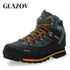 GLAZOV Men Work Boots Fashion Shoes Winter Mountain Climbing Mens Top Quality Outdoor Casual Autumn 231225