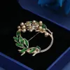 Роскошная брошь Meghan Markle Gardenia Pin Gift Accesorios Broche Mujer Jewelry 201009198c