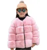 fashion toddler girl fur coat elegant soft fur coat jacket for 310years girls kids child Winter thick coat clothes outerwear5271699