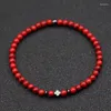 Strand 2023 uomini alla moda bracciale in pietra 4mm Lava naturale/perle di ematite BracTO