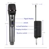 Karaoke Wireless Microphone Dynamic VHF Handheld Professional Mic for Sing Party Speech Church Club Show Meeting Room Home 231228