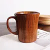 Tazze multifunzionali multi-occasional comoda tazza in legno in legno con maniglia tazza da caffè per bere acqua per ufficio da tè acqua