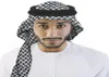 Arabisches Kafiya Keffiyeh Arabisches muslimisches Kopftuch für Männer mit Aqel-Seil-Radkappen-Masken3767457