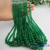 Hängen Green Jade pärlstav halsband halsband charms ädelsten naturliga gåvor för kvinnor ädelstenar man vintage smycken tillbehör