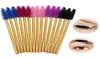 Makeup Brushes Eyebrow Mascara Wand Eyelash Spoolie Brush 50 Pcsset Whole Disposable Lash Wands Extension1033640