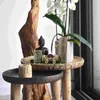 Decorazioni da giardino tabletop cascata fontane in bambù creativo zen decorazioni acquarium