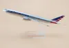 Alloy Metal Air American B777 AA AA AIRLINES Model samolotu Boeing 777 samolot Diecast Aircraft Prezenty dla dzieci 16 cm Y2001048190964