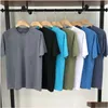 T-shirt Heren Zomer Casual Ademend Ronde Hals Sneldrogend Sport T-shirt Metal Vent Tech Korte Mouwen Drop Delivery Dhpra