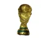 Presente europeu de troféu de futebol de resina de ouro europeia mascote mascote Decoração de escritório artesanato6287067