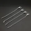 100pcs Silver Plated Chain Chain Extenderlobster Clop Fashion Act O papel de Is é um colar de colar de sabor Chain283v