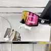 Miroirs de ski de mode de créateur pour hommes et femmes Miroirs de ski magnétiques à double lentille de haute qualité Luxe haut de gamme 3 couleurs en option Boîte d'emballage haut de gamme