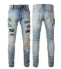 Designer zwarte rugzak heren me fietser jeans mannen scheurden slanke stretch magere noodlijdende motorrijder jeans hiphop rechte been jog