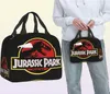 Anpassad Jurassic Park Bag Women Warm Cooler Isolated Lunch Box For Kids School 2207117313107