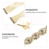 Belts Accessories Ladies Belt Wedding Dress Accessory Manual Weaving Rhinestone Bridal Bridesmaid