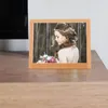 Frames Glass Picture Frame PO Desktop Durable Oeuf Vertical pour le support de la maison