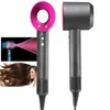 Super Hair Dryer Negative Ion Leafless Anion Blow Hollow Hair dryers HD High speed Haardroger hairdryer Hair care Fast drying Diffuser With 5 Accessories Hair Style