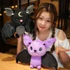 Animali di peluche ripieni Serie oscura Vampire Peluche Pipistrello Giocattolo Pentacolo Luna Pipistrello Bambola farcita Stile gotico rock Borsa Halloween Peluche Giocattolo per bambini Decorazioni per la casaL231228