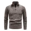 2023 designer maglione cardigan uomo autunno inverno spesso maglione maglione maschiali a maglieria pullover color gumino di colore solido cumino simulato sottili sottili pullover in forma in forma da maglia da maglia maglione