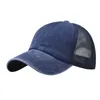 Casquettes de baseball Hommes Dames Chapeau De Mode Casquette De Baseball Denim Boucle Pare-Soleil Extérieur Prétentieux Chapeaux Brodés Maille Dos