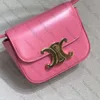 Sacs de créateurs de luxe 2024 Nouveau mini sac solide de premier sac triomphe sac rouge sac rose mini sac de crossbody sac