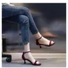 Dress Shoes Cresfimix Women Fashion High Quality Spring & Summer Heel Sandals Lady Casual Sweet Comfort Style A9583