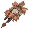 Wall Clocks Retro Decor Home Living Room Cuckoo Clock Hanging Bird House Sturdy Office