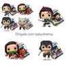 Action Toy Figures Funko Pop Kamado Tanjirou Nezuko Demon Slayer Figur PVC Model Toys Christmas Gift T231010 Drop Delivery DHP0V