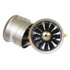 FMS 90mm Pro 12-Leaf 8s Rotação Interna Motor sem escova canalizado de metal para modelo de aeronave / avião de asa fixa / drone Rc