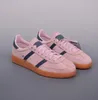 Handebol Spezial Navy Running Shoes Mulher Homens Quase Amarelo Preto Cinza Marrom Gum Luz Azul Branco Ártico Noite Claro Rosa Sapatilhas 03