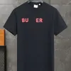 Men camiseta designer t camisetas masculas moda feminina letra vermelha impressão picada curta