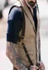 Vintage en cuir jarretelles hommes médiéval Renaissance Suspensorio vêtements épaule accessoires ceinture sangle harnais poitrine Punk J9R74466076