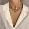 Colar de pingente de borboleta luxuosa colares de gargantilha mulheres geladas cubanas link cadeias moda moda bling cristal strass em jóias de hip hop 2747