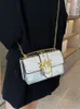 20% de rabais des sacs de créateurs Fashion Fashion Double volant avaler un nouveau motif de crocodile haut de gamme Smage de sacs à bandoulière à chaîne carrée