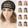 Niche Retro Literario Hueco Baotou Sombrero Moda Perla Punto Lana Sombrero Mujer Confinamiento Sombrero