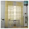 Rideau 200x100cm motif Floral fil fenêtre Tulle pastorale drapé panneau pure français salon décor