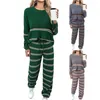 Spers pour femmes Top Short Set Mariner Sweater Matching sets for Women Knit Womens Loungewear Two Piece Off Off Off