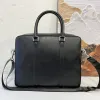 Briefcases Designer Briefcases Womens Mens Tote Bag Shoulder Bags Black Briefcase Cowhide Leather Handbag Business Bag G Laptop Bag Messenger Bag 2024new