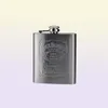 Hip Flasks Metal Portable Flagon Flagon Prezenty ze stali nierdzewnej Podróżuj srebrną whisky alkohol butelka mini mini butelki 8675017