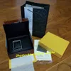 Titta på Box Upgrade Version Original Box Papers Gift Wood Box Yellow Mens Watches Watch Wristwatch Boxes284C