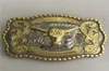 1 st cool silverguld Bull Western Cowboy Belt Buckle för män hebillas cinturon jeans bälte head5557296