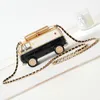 Bus And Car Style Crossbody Bag Chain Shoulder Bags Designer Evening Clutch Women Handbag Metal Accessory Decoration Hardware Letter Buckle Top Quality